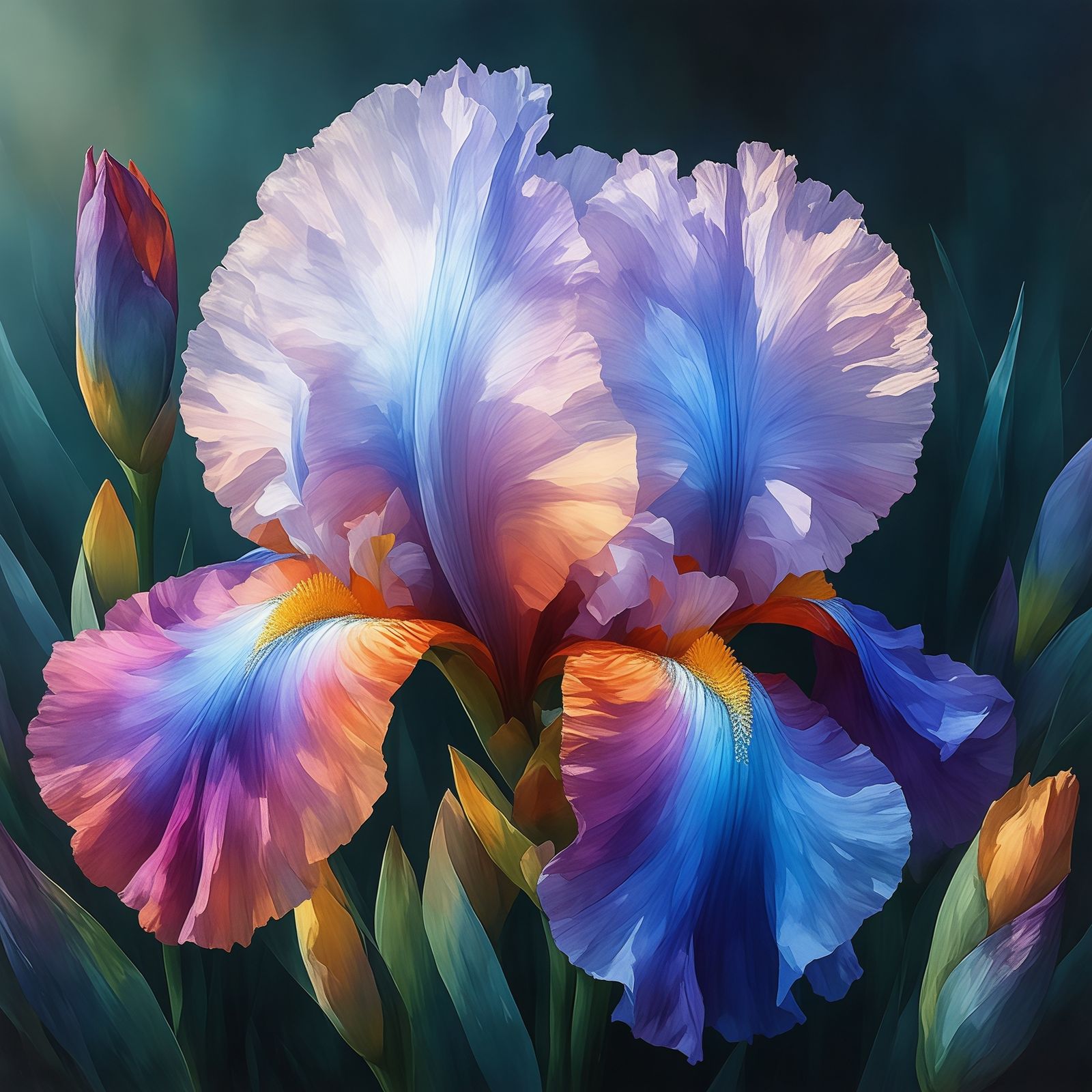 Fun with SD3.5 - Flowers!