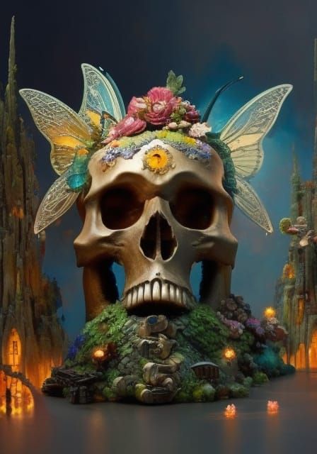 Fairy 🌼 Skull