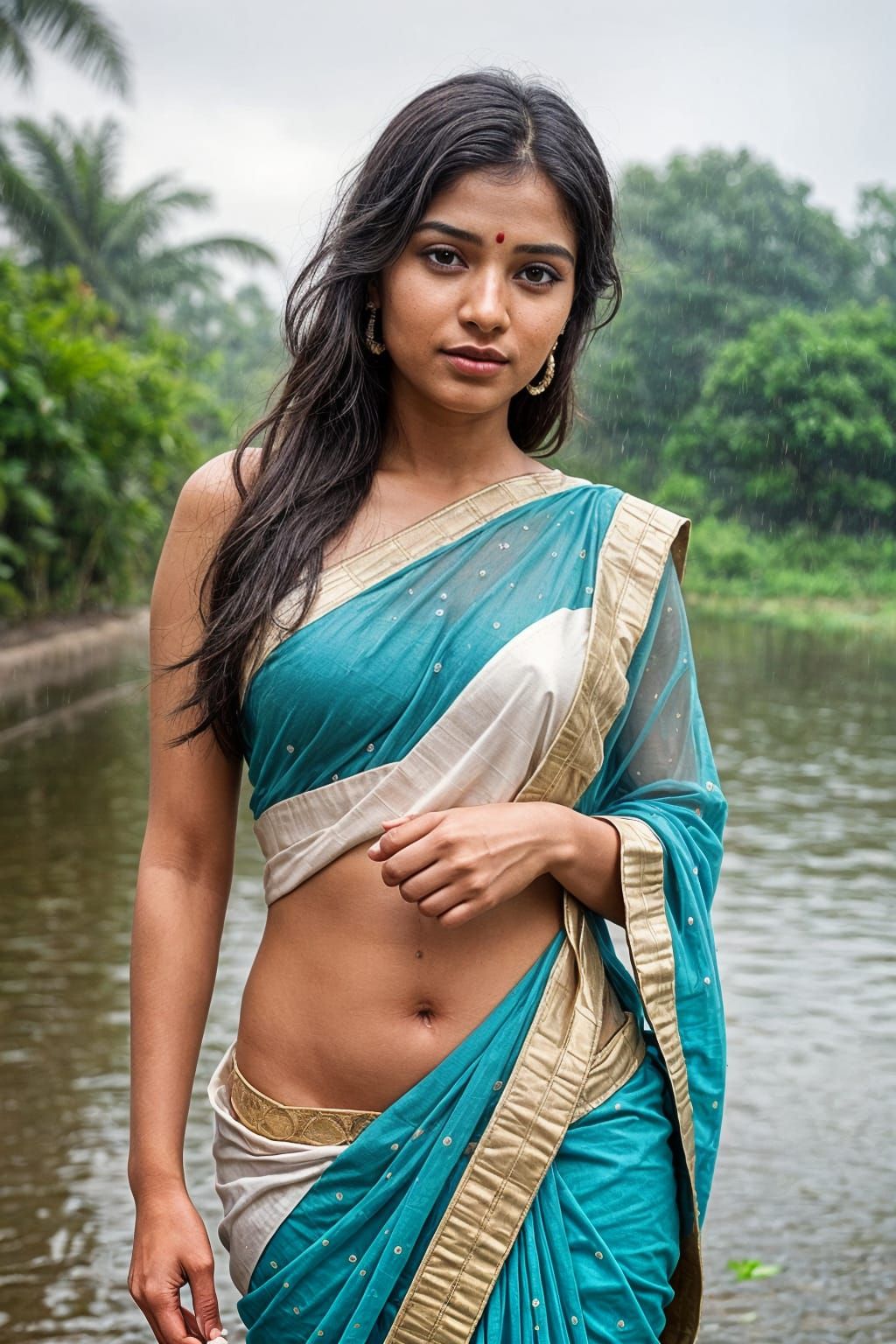 Indian Women in Saree
