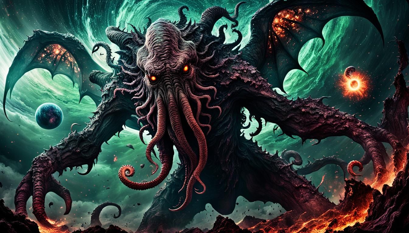 Cthulhu - AI Generated Artwork - NightCafe Creator