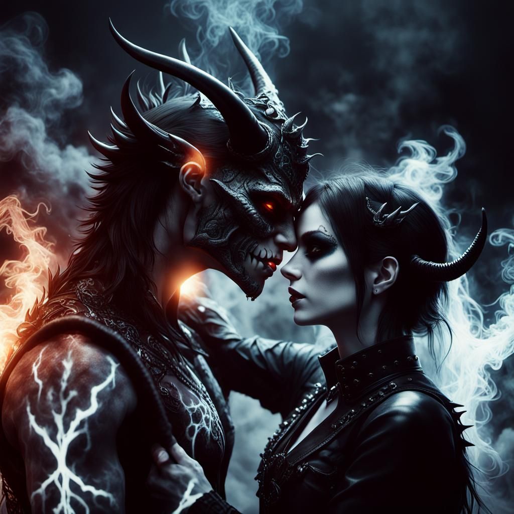 my personal demon, his personal sinner