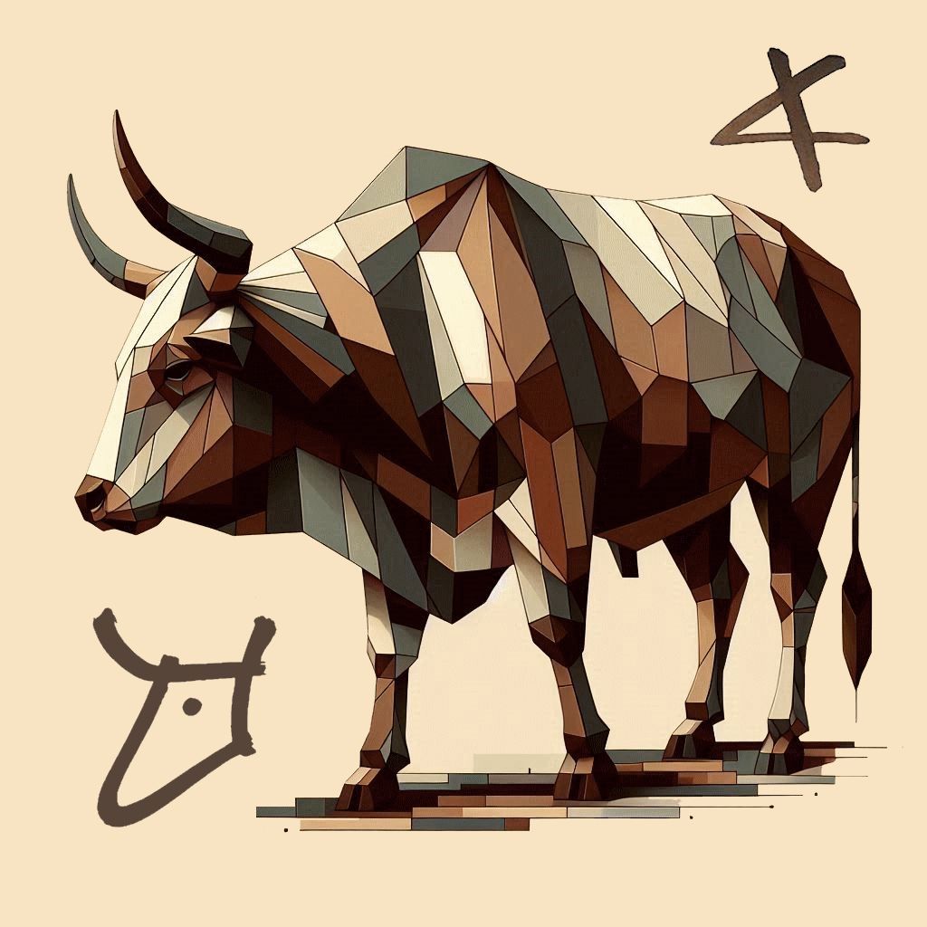 𐤀 ’ālep (auroch)