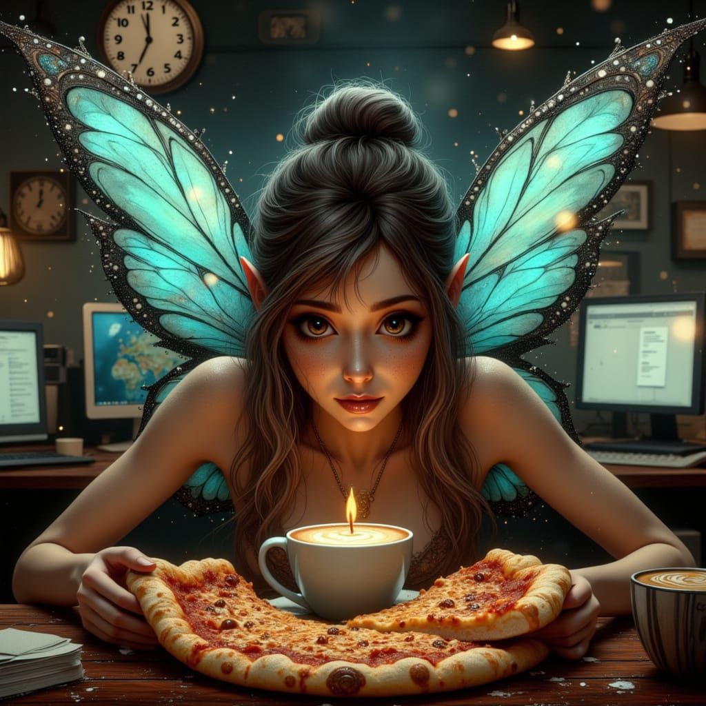 <lora:Coffee Mug Faeries:1.0>  and others  by @Pickled Jim