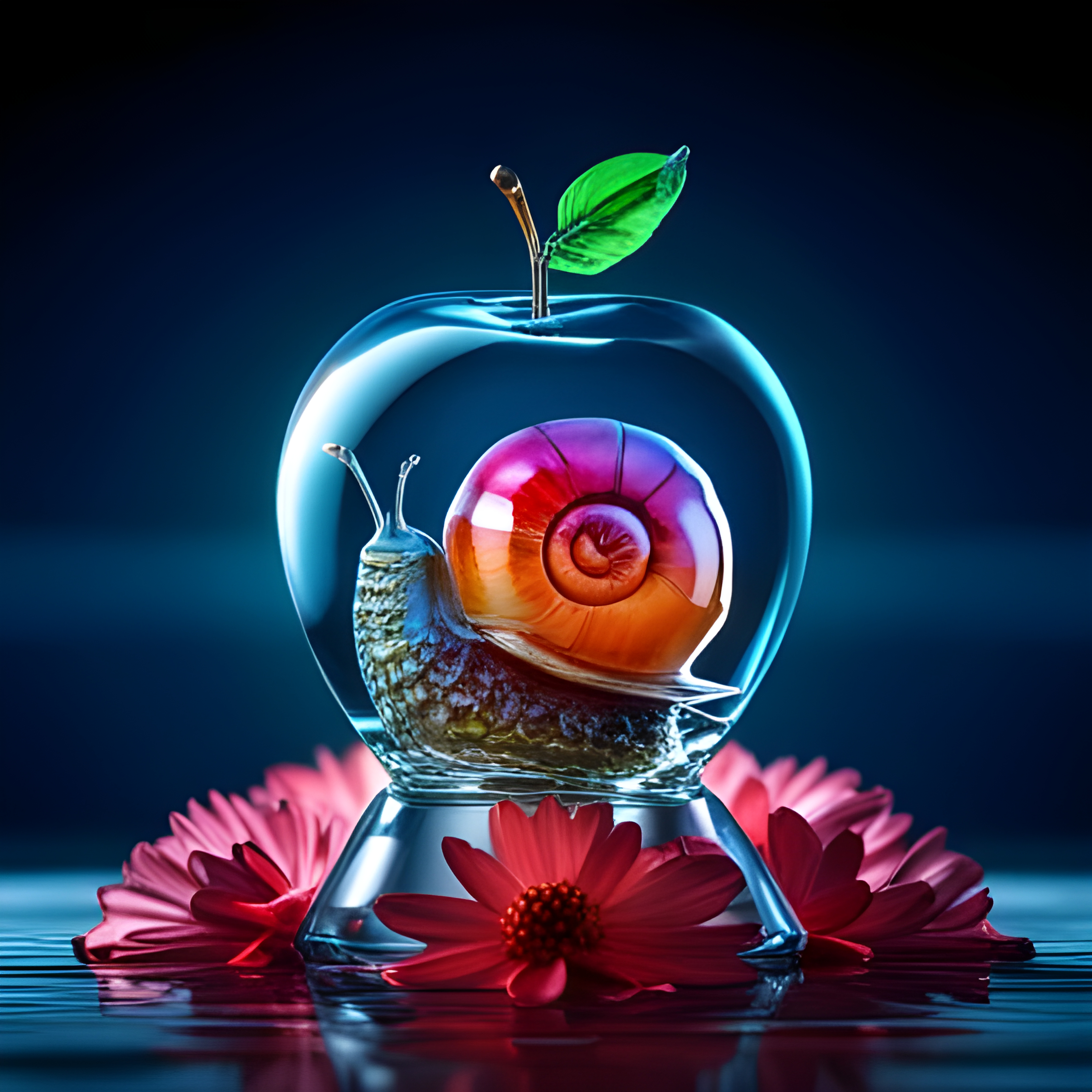 apple-snail  by @Artificial Intelligence Artist