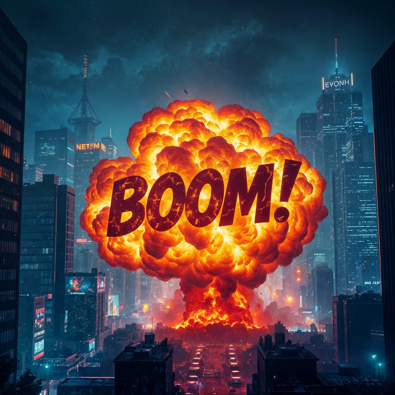 Going out with a Boom!  by @Bobbyjoe