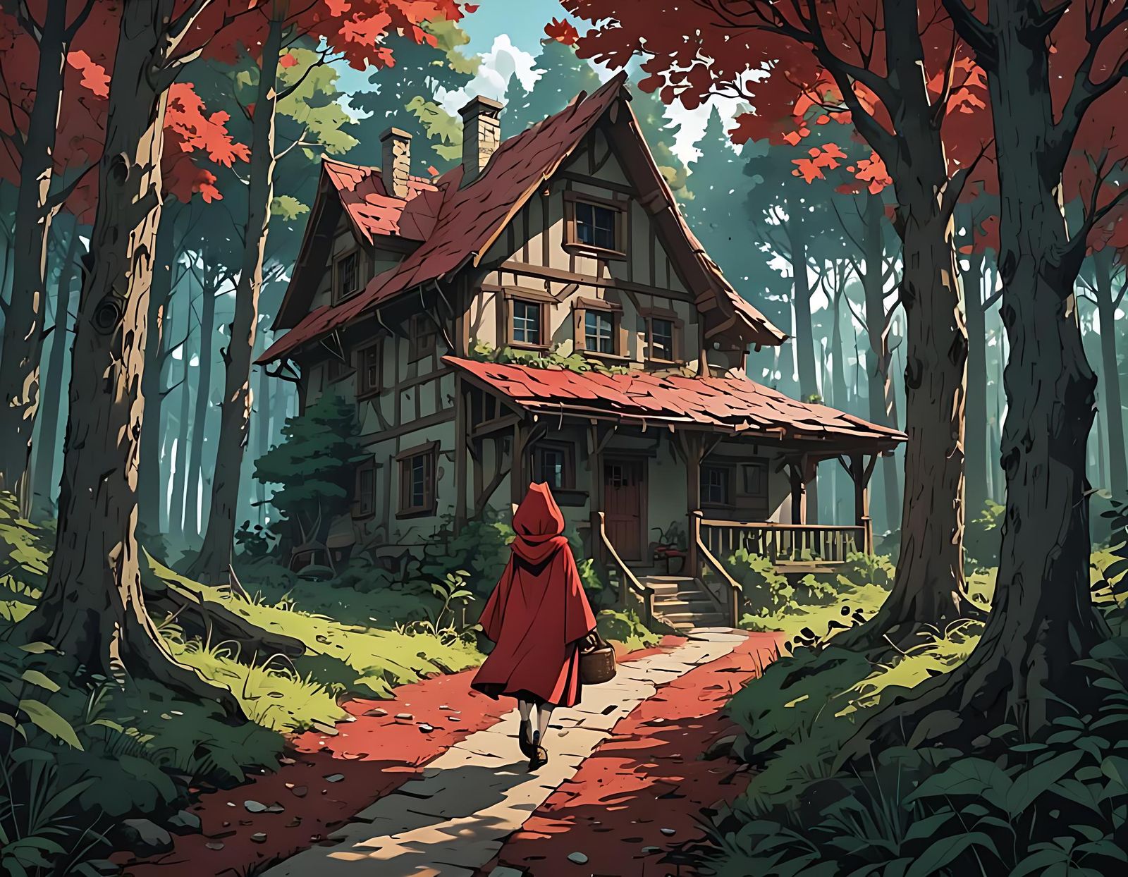 Red riding hood  by @Dark Dream
