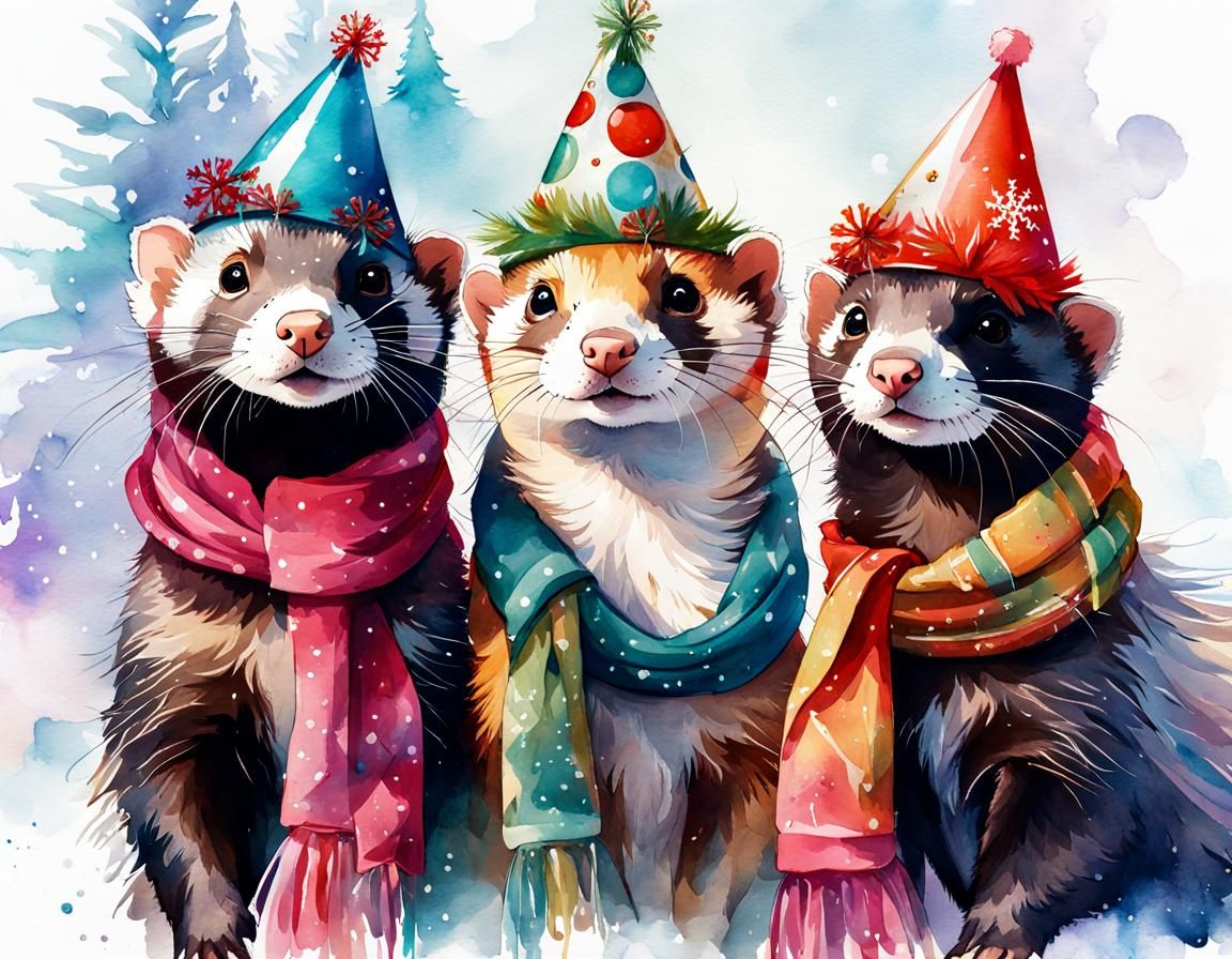 A Furry Little Christmas  by @EducatedFool