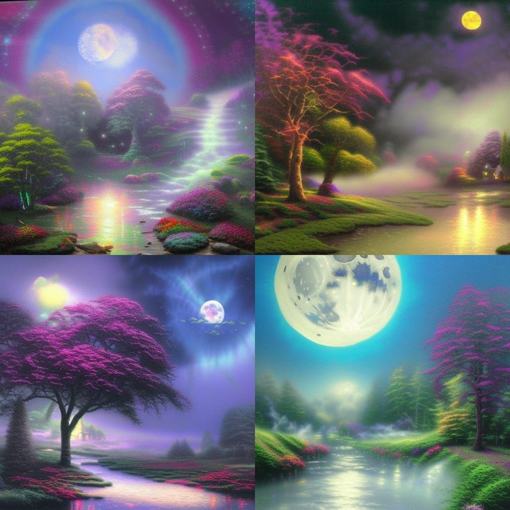 Moon Tie Dye