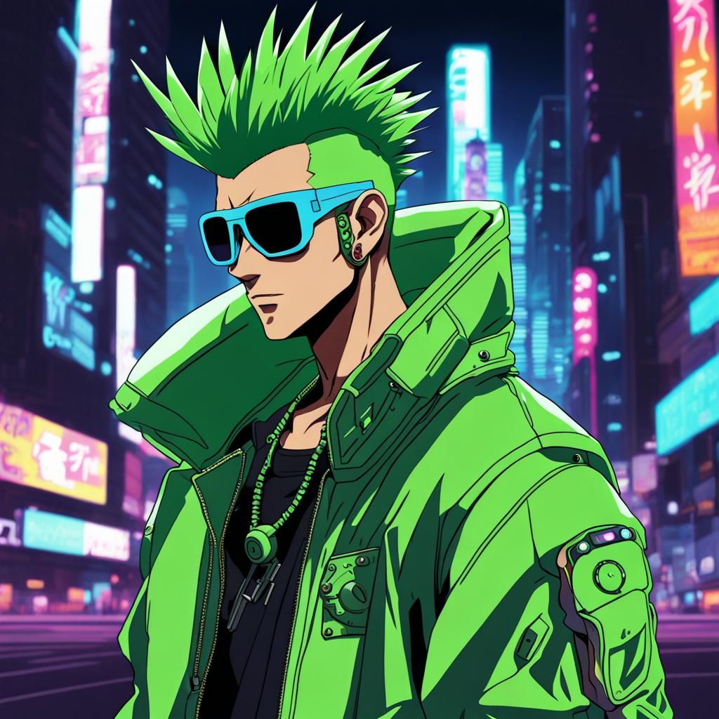 80s Mohawk Green 80s Mohawk Green