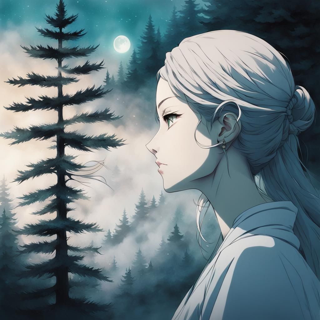 she and the moon