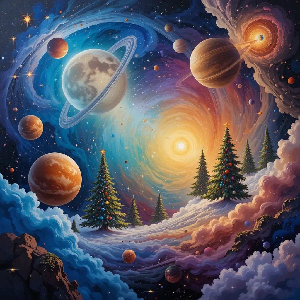 Merry, Merry, Happy, Happy, SPACE :):