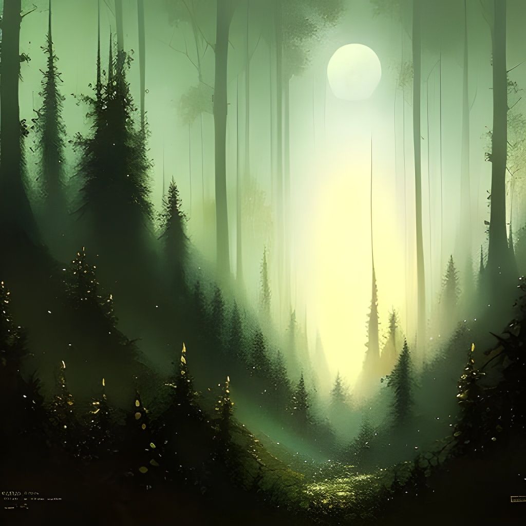 Enchanted Forest  by @Ravengris