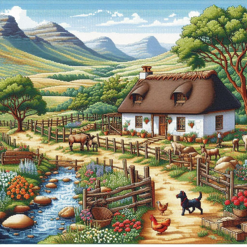 Could have been this house of mine, a 100 years or so ago - ...