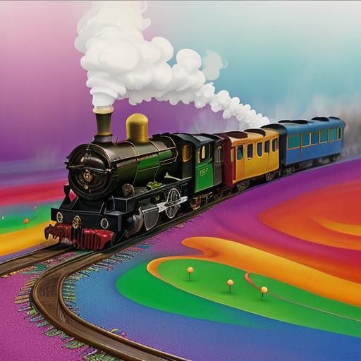 Steam engine Train