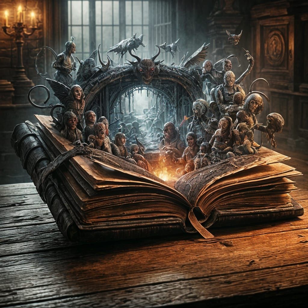 Ghost Story AI Generated Artwork NightCafe Creator