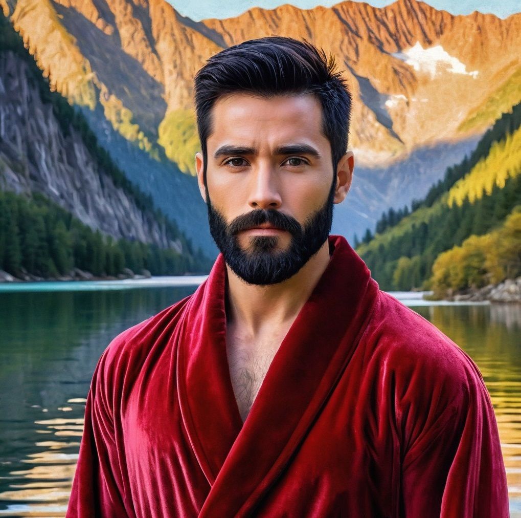 Kerim ·  a  handsome cute young Turk with   black    hair an...