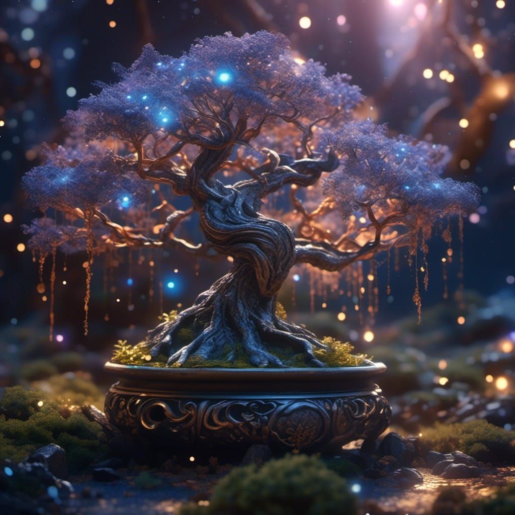 The dreamlike bonzai tree