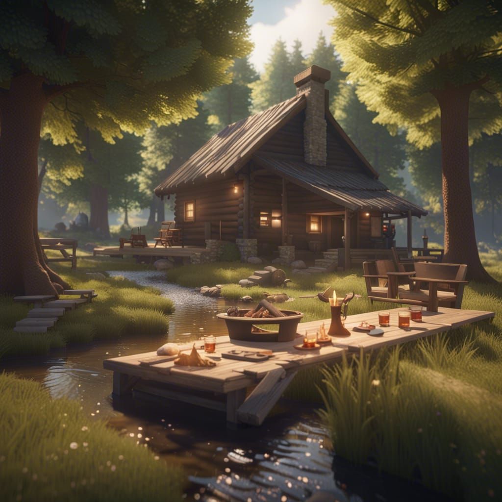 Country side cookout