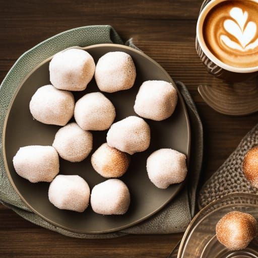 Powdered Sugar Donut Holes