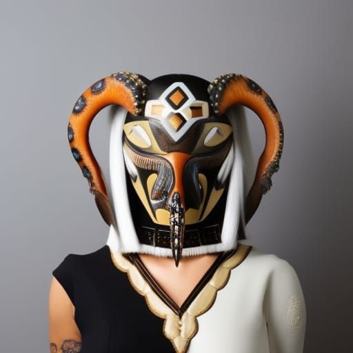 Masks AI Generated Artwork NightCafe Creator