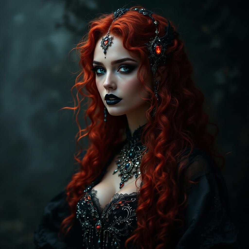 The orange goth  by @Nednut4362