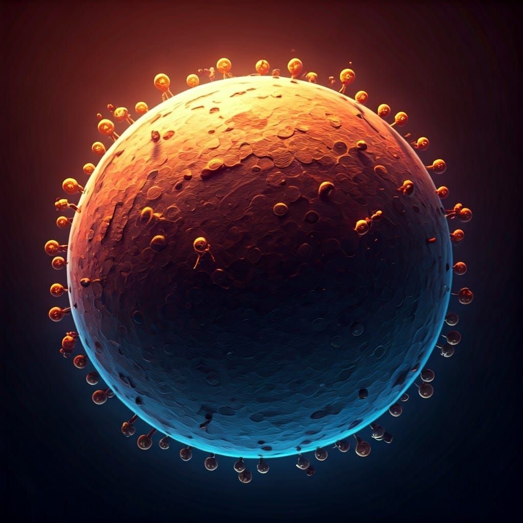 Children Gazing at a Colorful Globe in Mid-Air