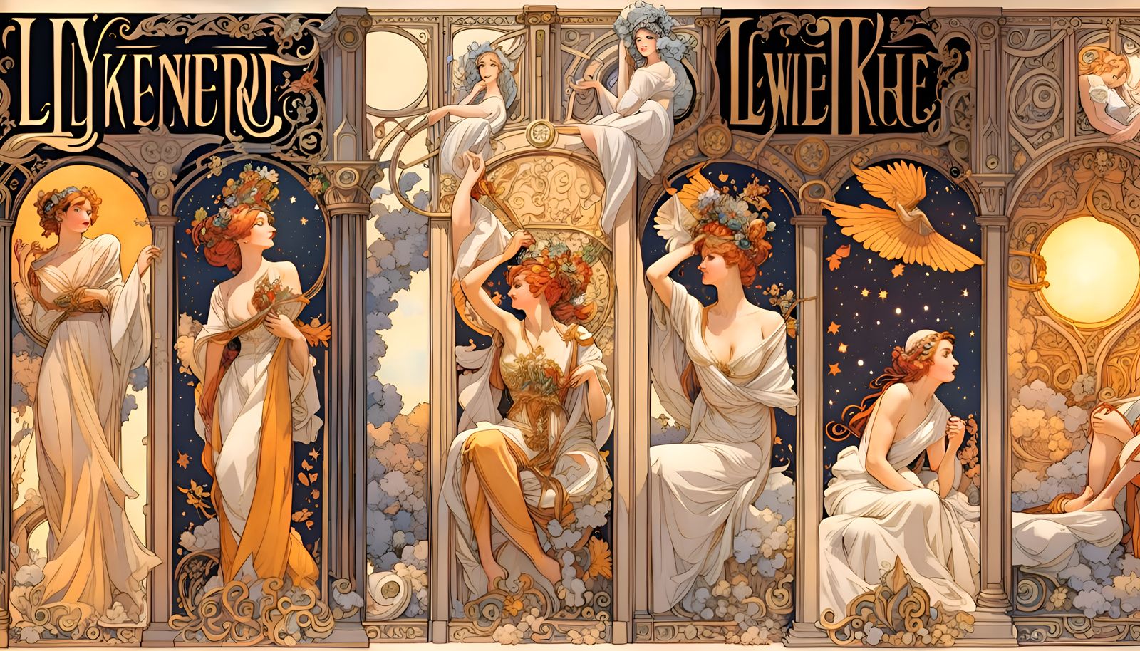 LYNKWERLD TALES: The Sorority of Living Caryatids