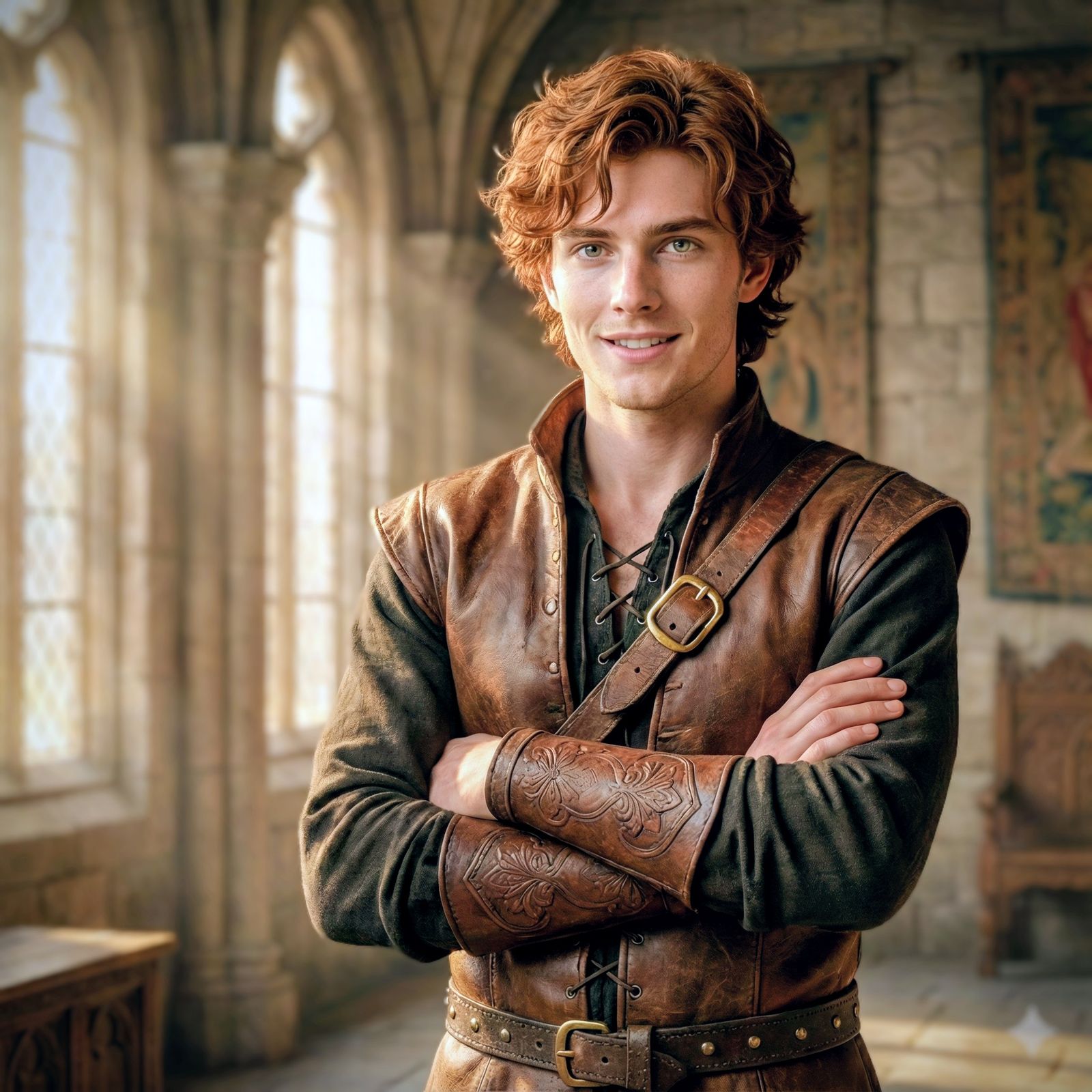 Medieval Hero Portrait