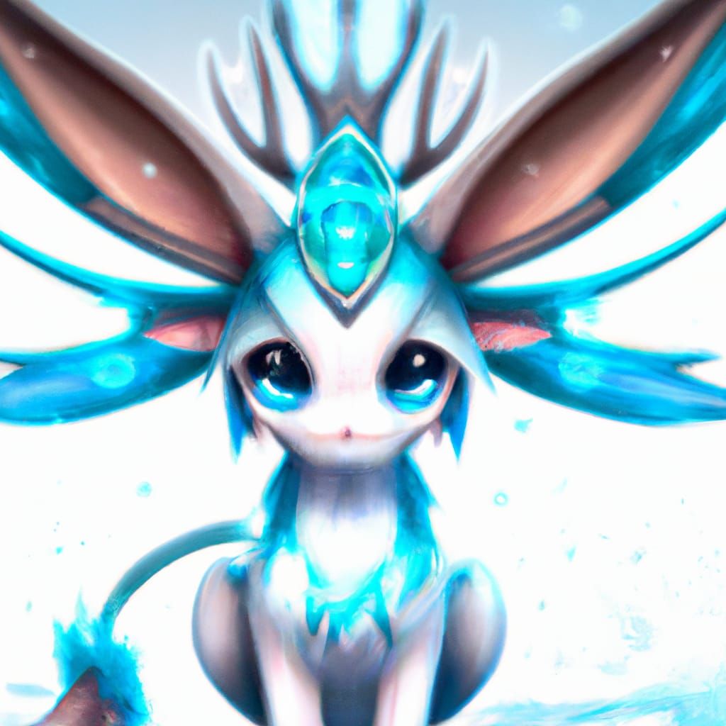 Glaceon - AI Generated Artwork - NightCafe Creator