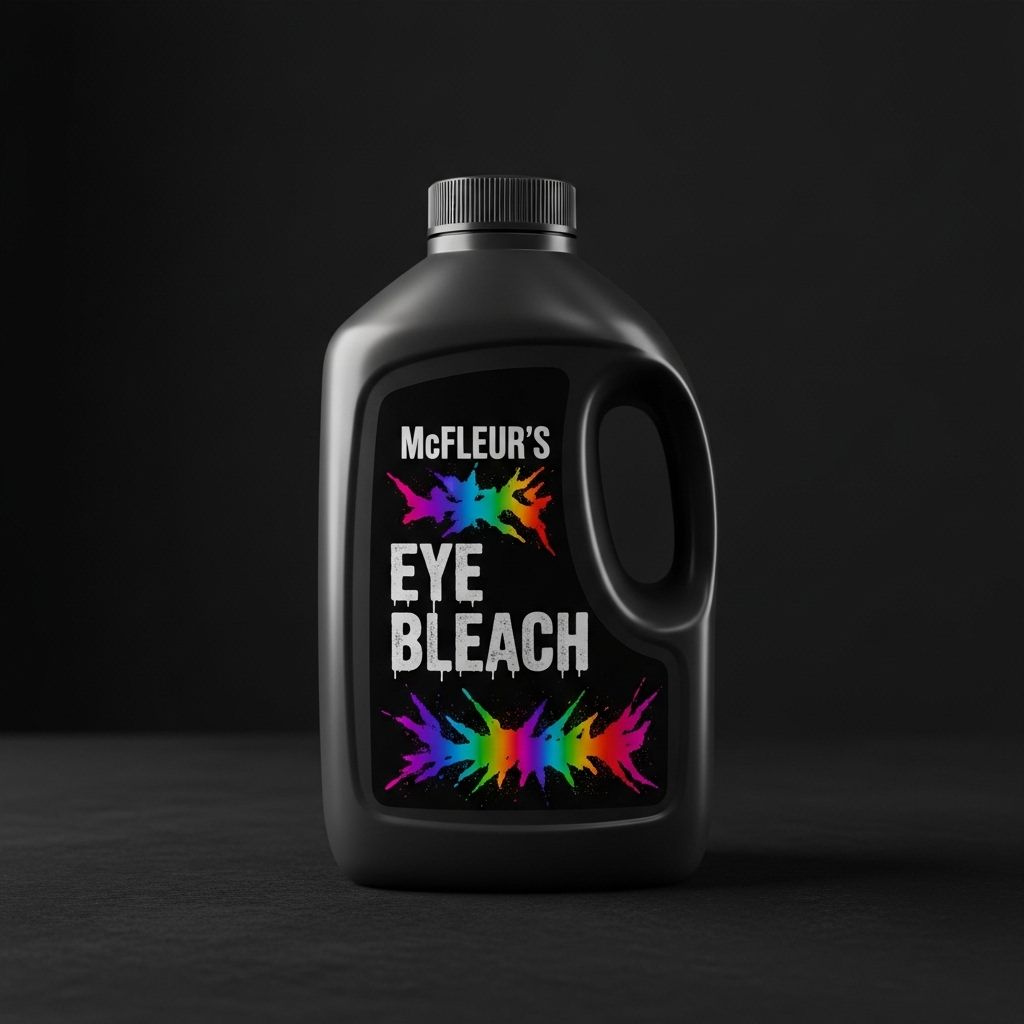 MCFLEUR'S EYE BLEACH:For eyes that have seen too much