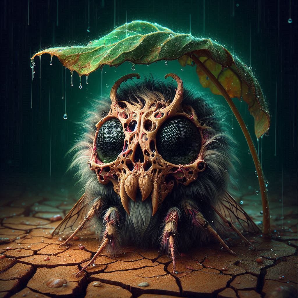 Furry Fly is Beneath Believin' in Leaf