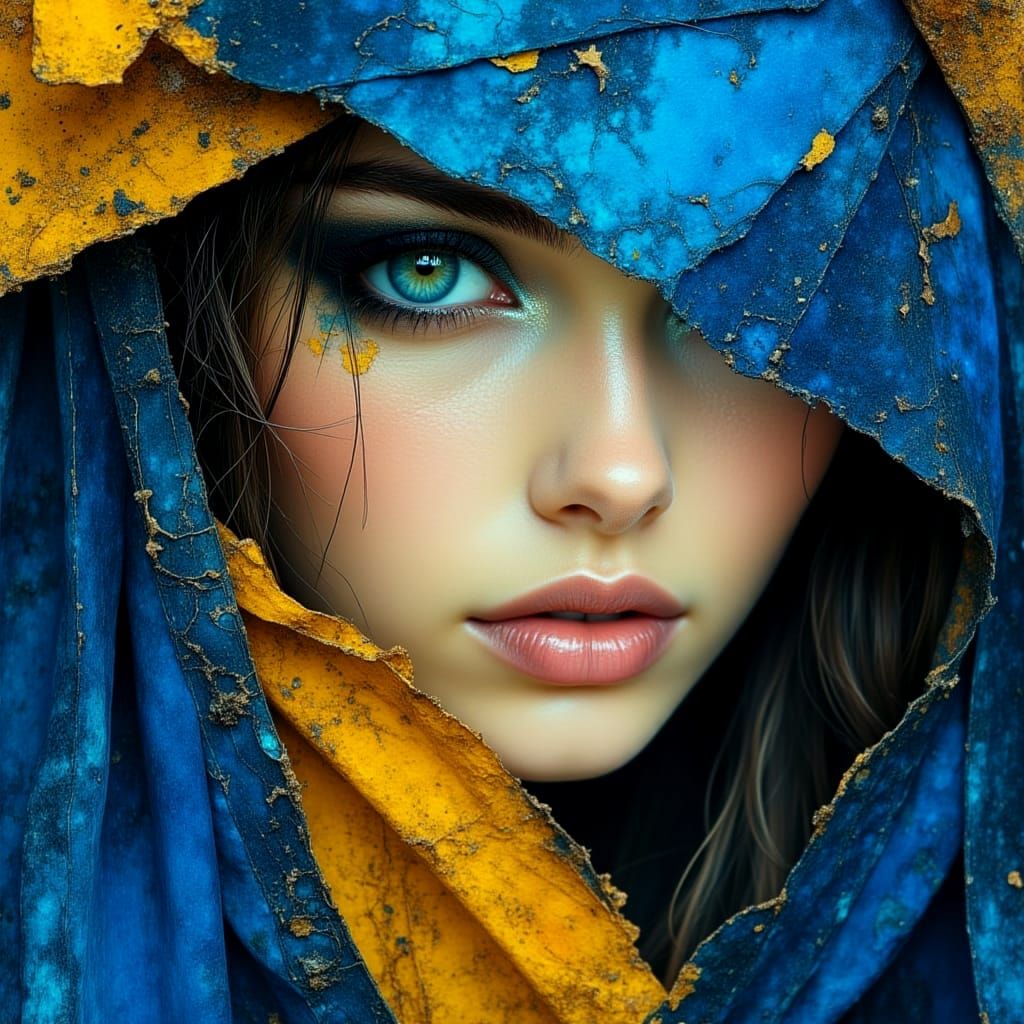                 Andrea jeune fille mystérieuse  by @Myhana