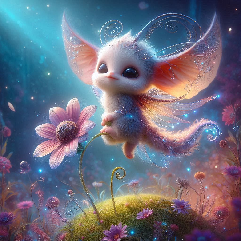 Cute little magical creature