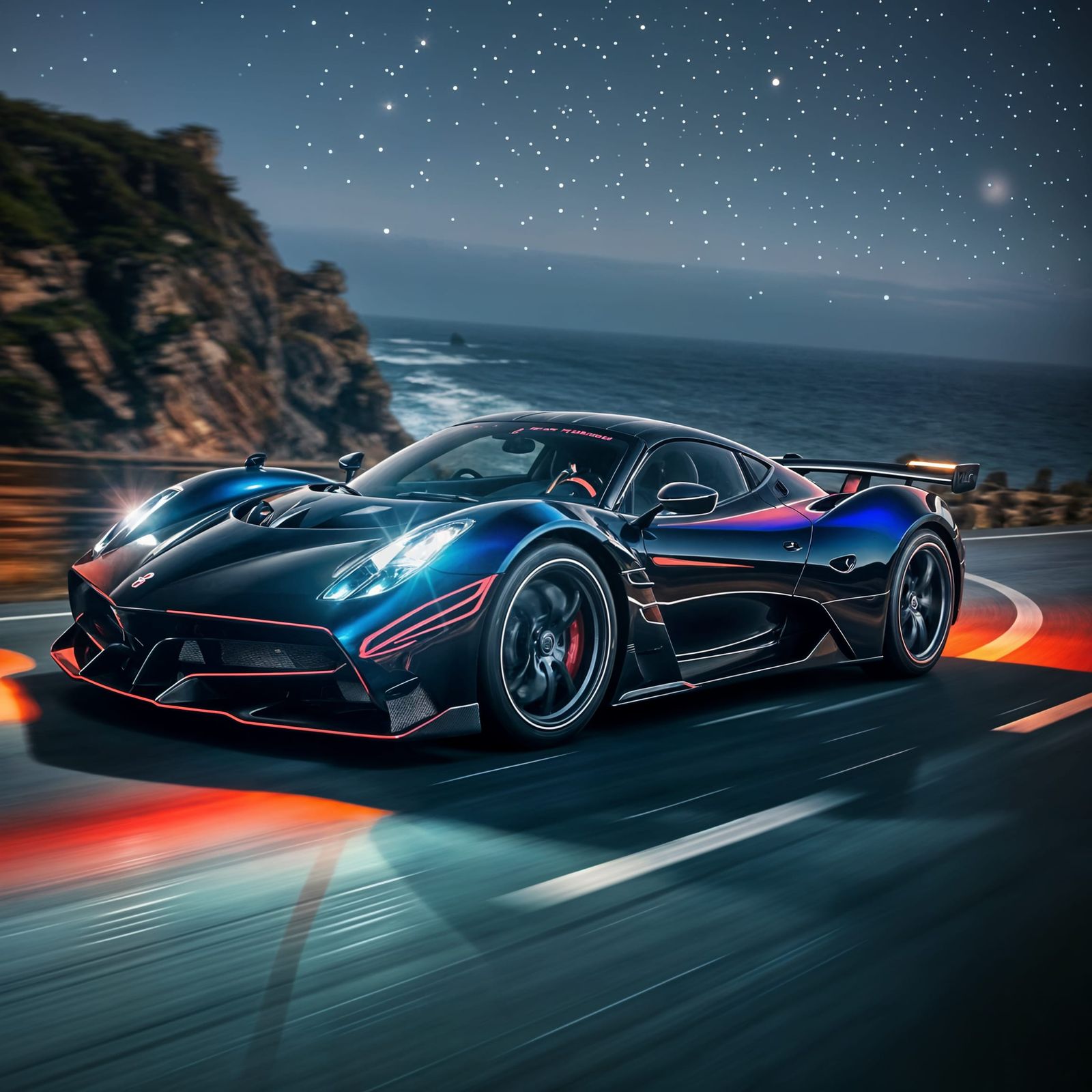 Pagani inspired Supercar   by @TSharp 