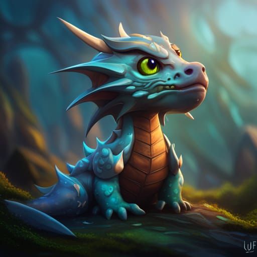 Cute little anime dragon cat, distinct lighting, detailed matte painting,  deep color, high definition, intricate detail, splash screen, comp - AI  Generated Artwork - NightCafe Creator