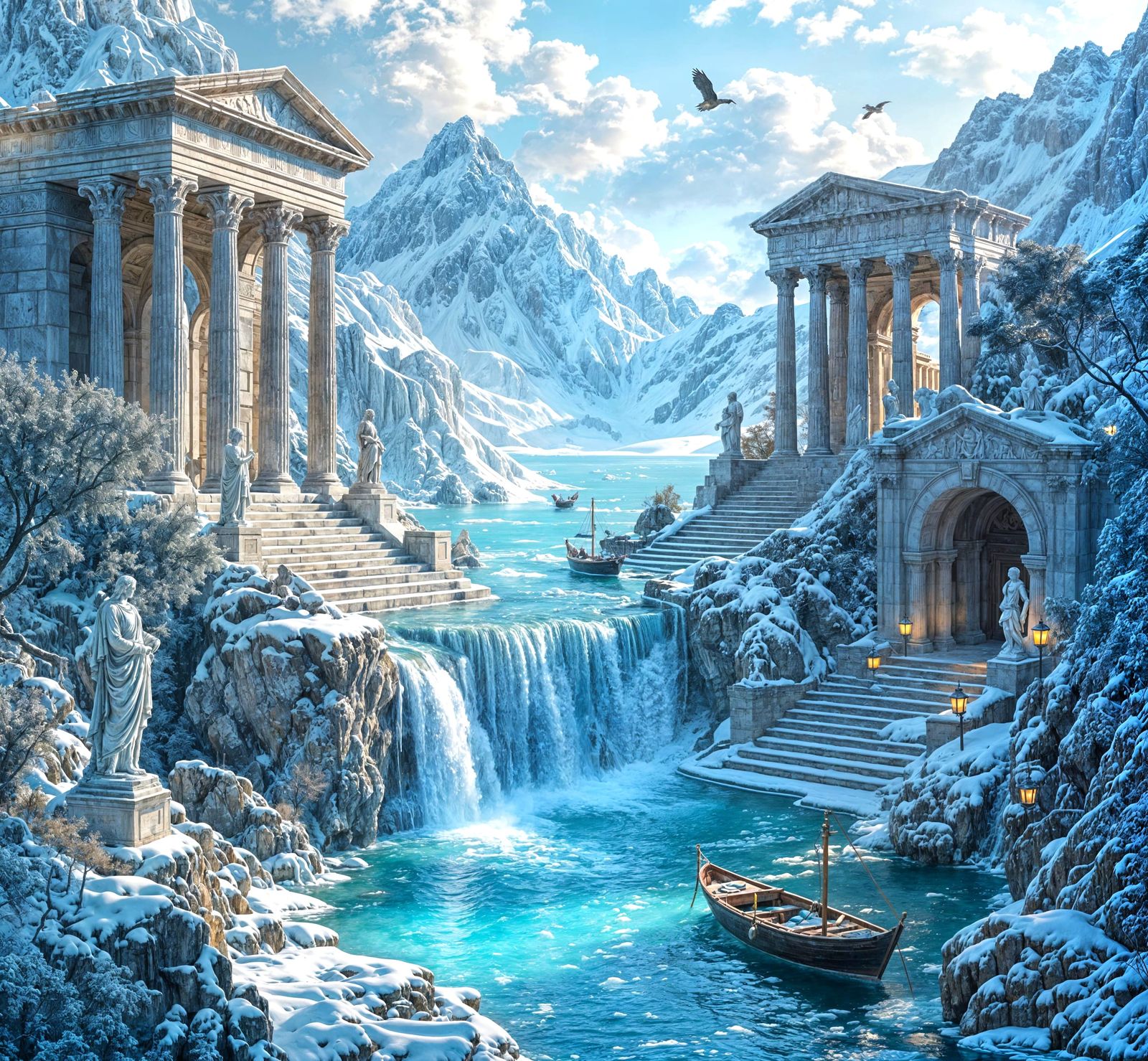 The Wintry Pantheon  by @Richcruise Liu