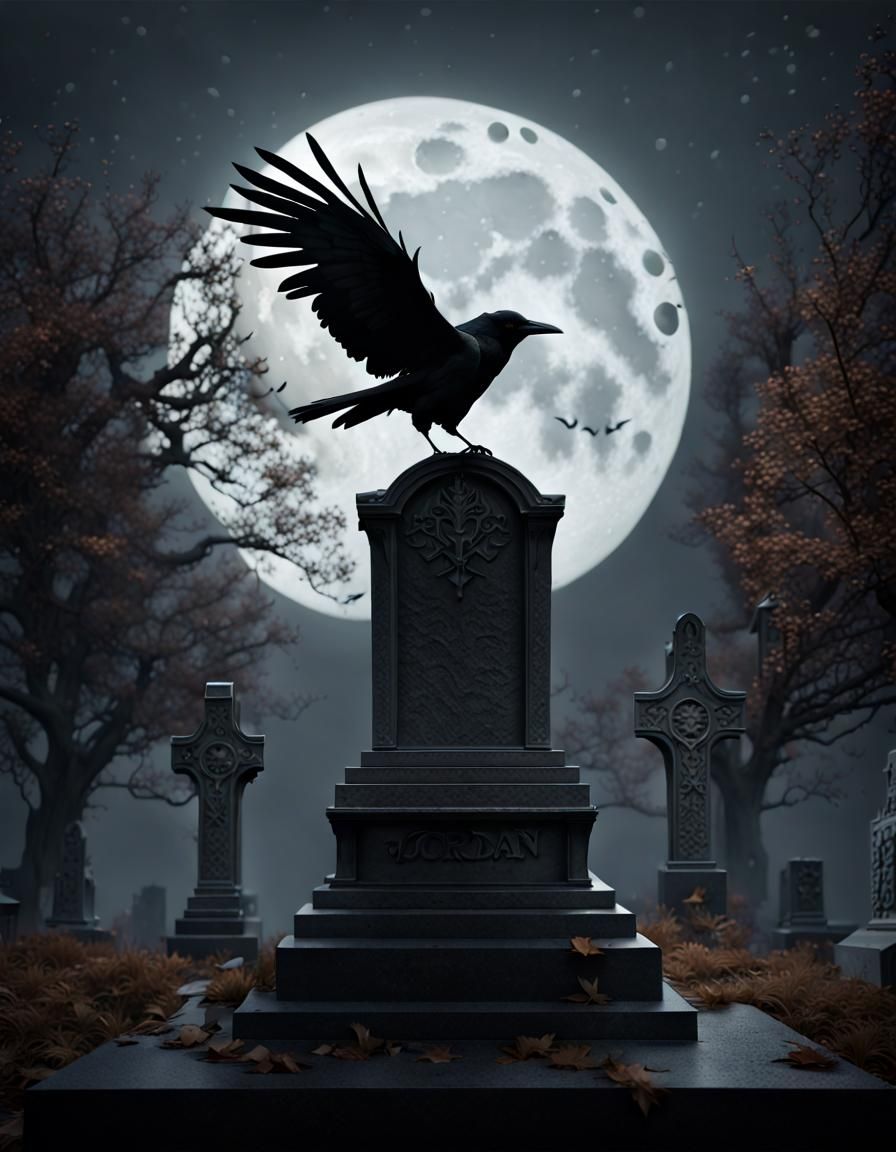 Eric Draven's Grave - AI Generated Artwork - NightCafe Creator