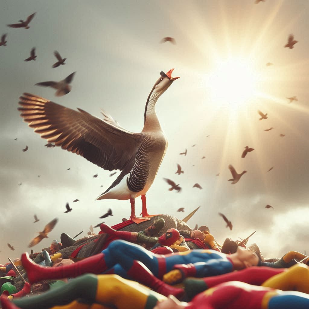 The evil Sir Honkalot