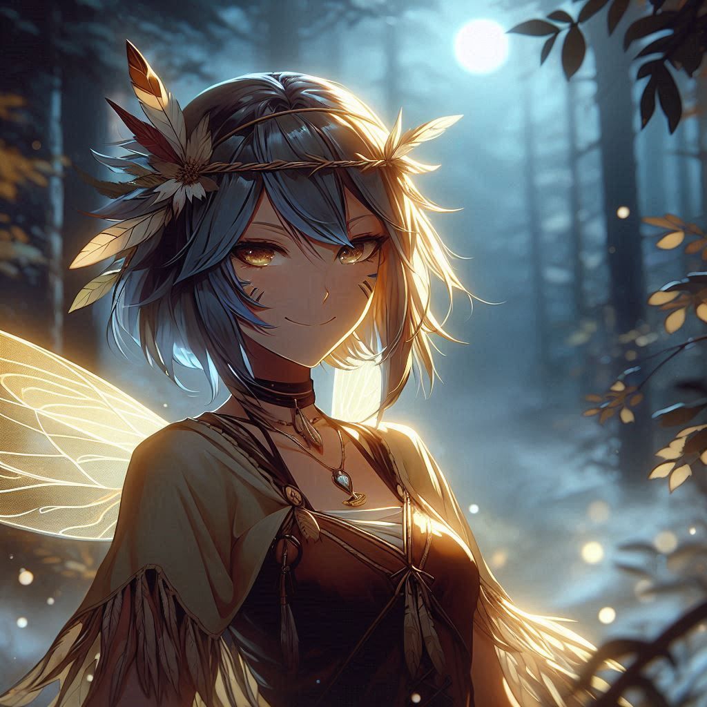 Fairy in the Moonlight