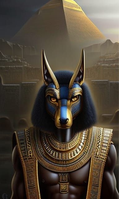 Anubis - AI Generated Artwork - NightCafe Creator