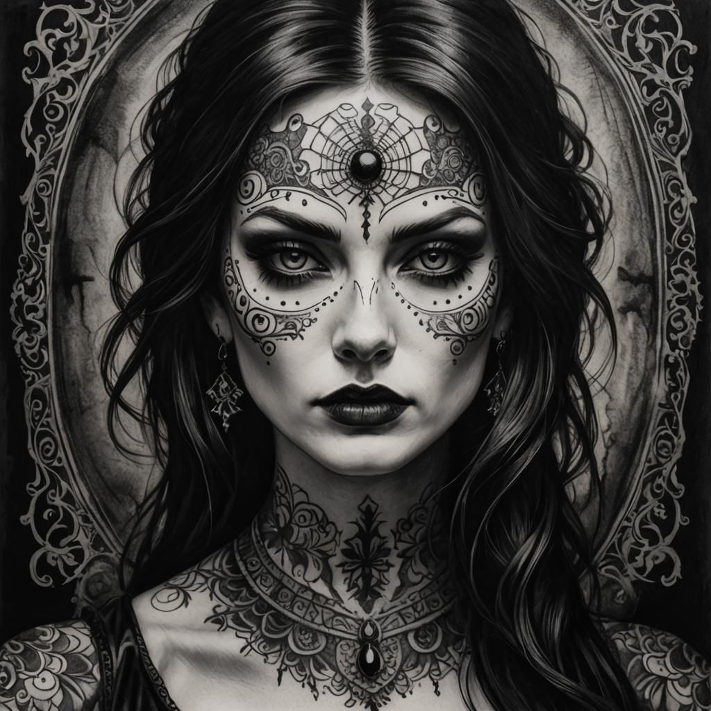 Gothic Art Style  by @Alex Sumner