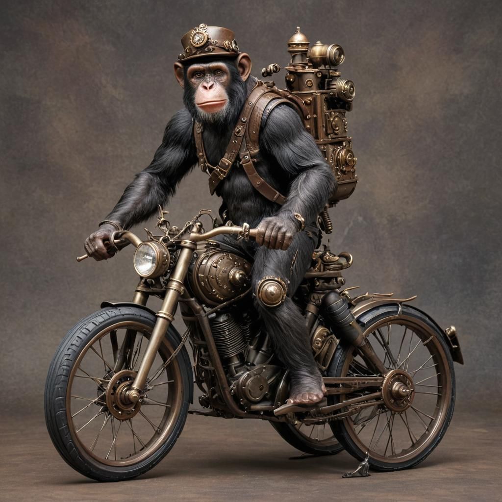 Steampunk Chimp