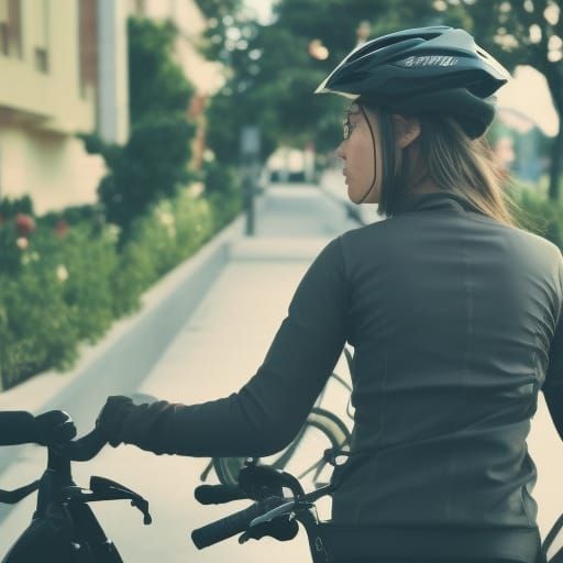 She managed to get a bank account and bike license from that...