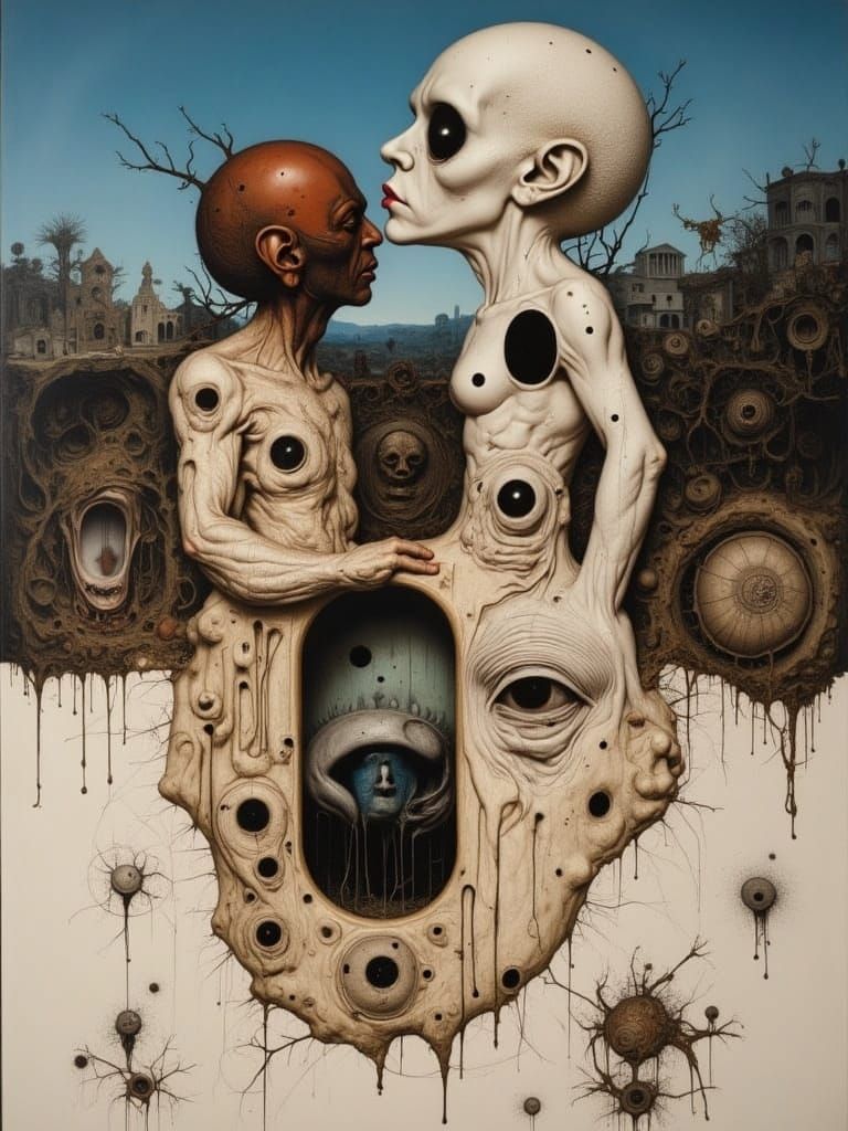 Surreal Man from Knowhere: Dadaist Art