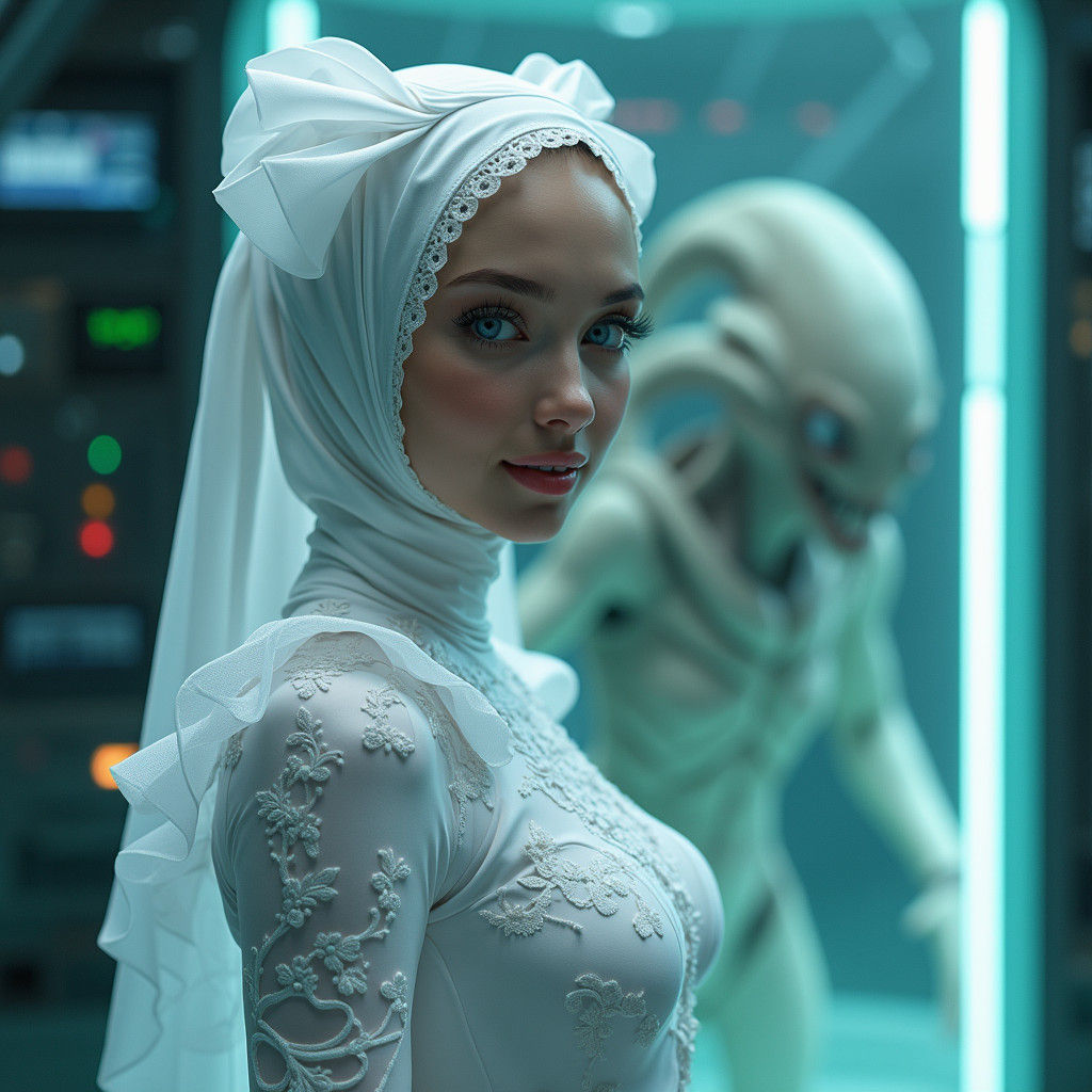 Lovely xenobiologist lady