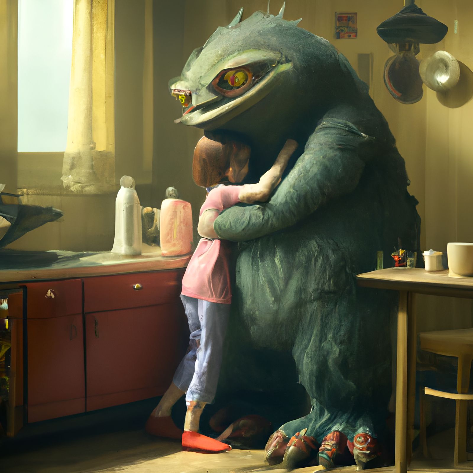 Sometimes All You Need Is a Friend  by @Gazelli