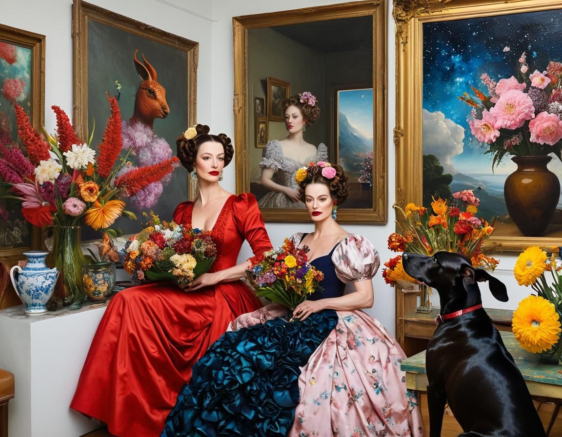 Primped and Preened - with an Ancestor in the BG