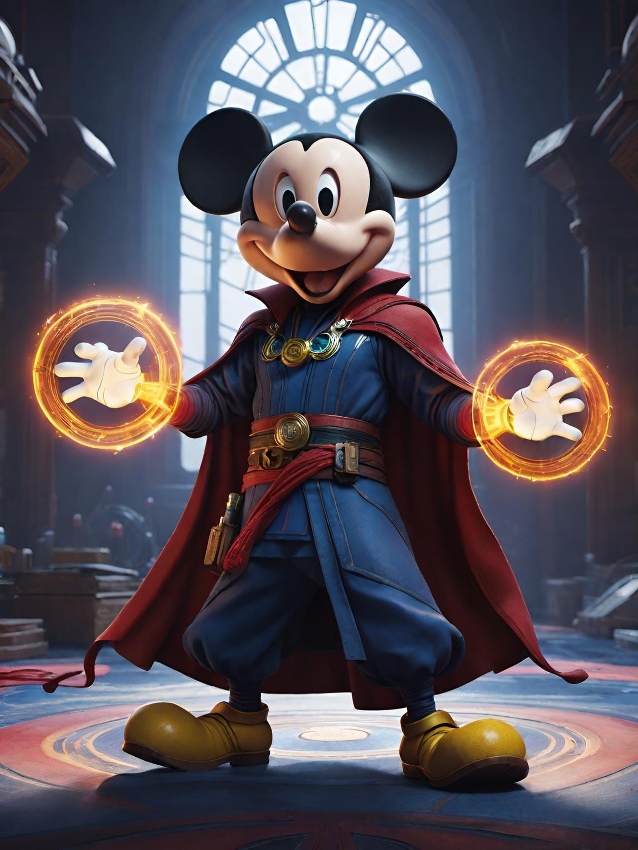 Mickey Mouse is Doctor Strange