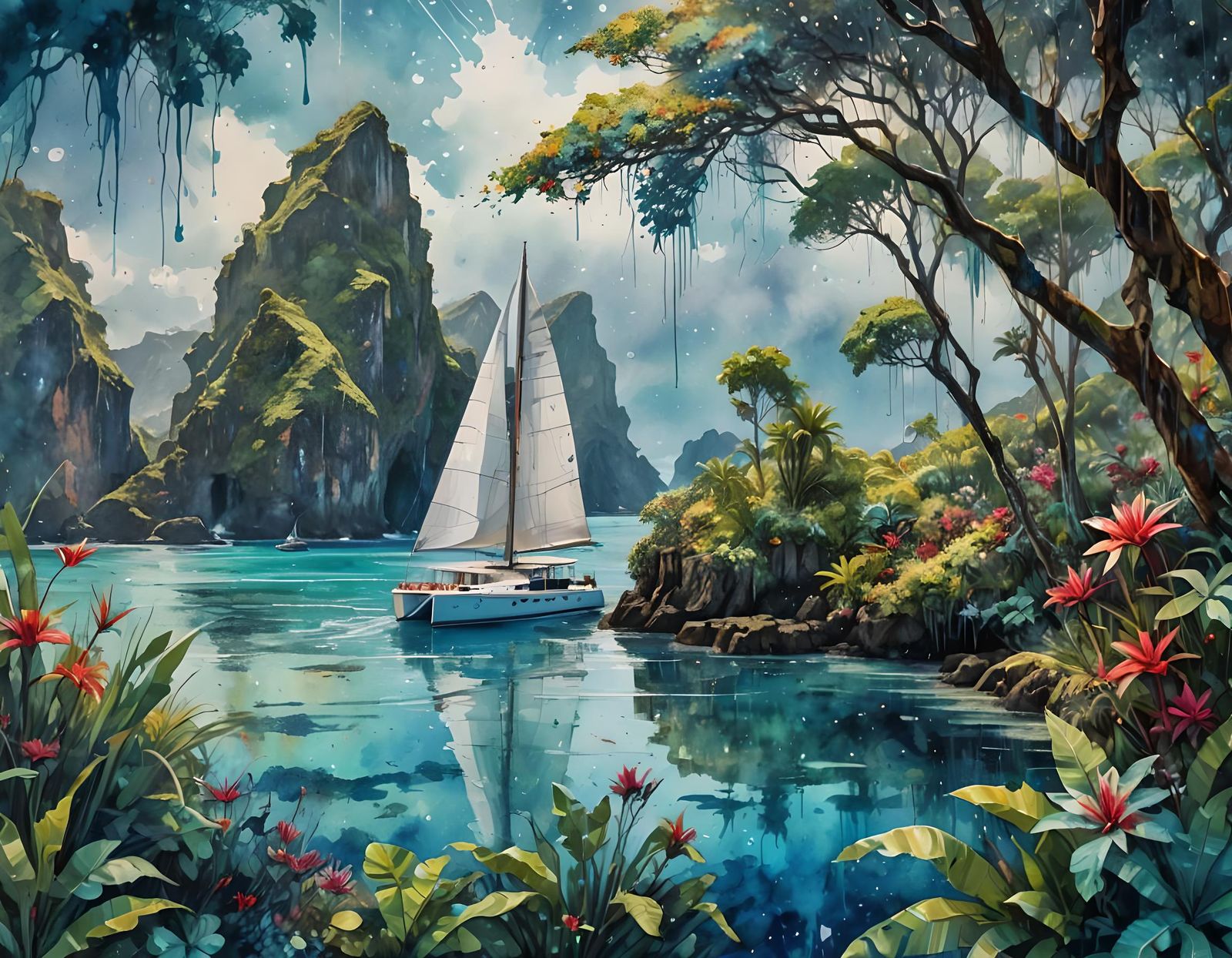 Polynesian Paradise  by @Tektonten