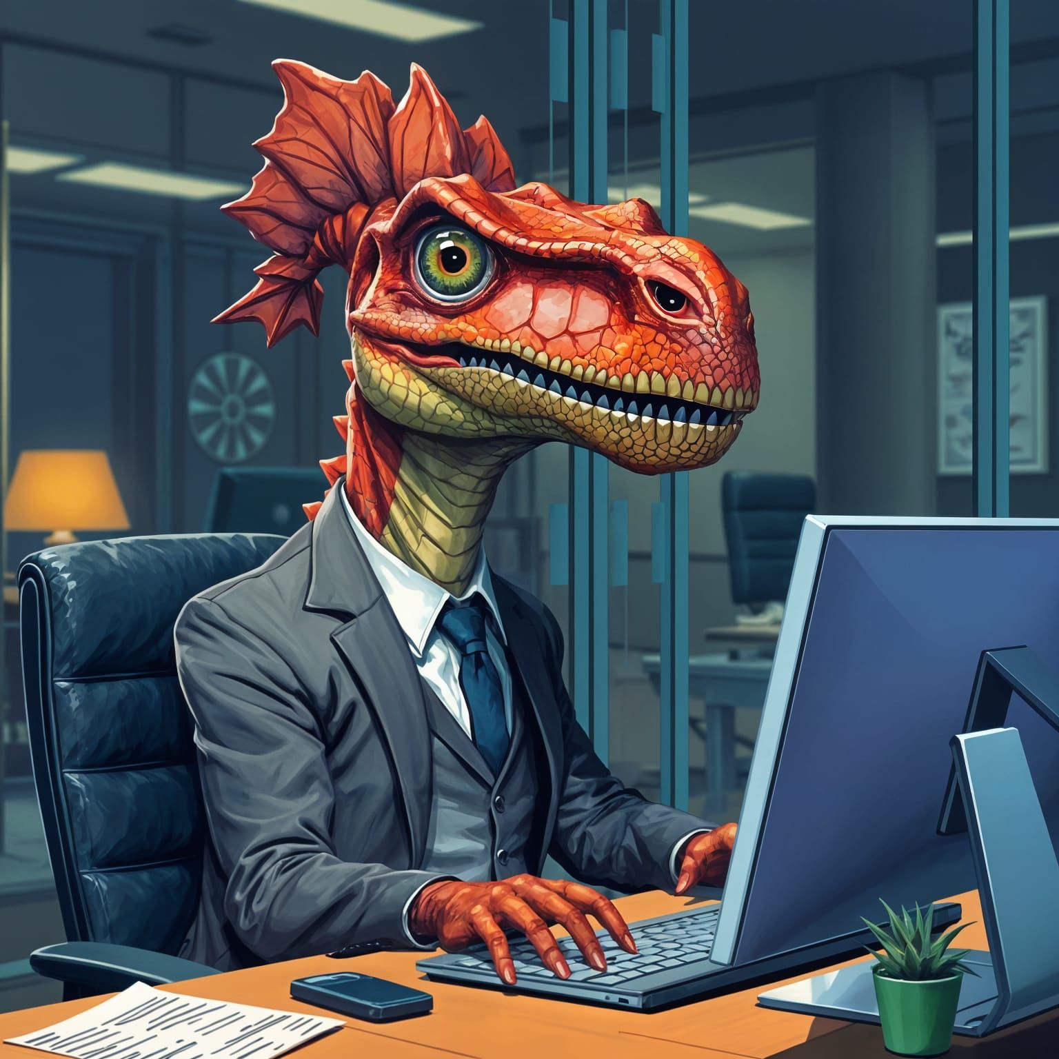 Dinosaur: back in business